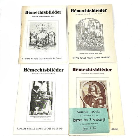 Magazine Hémechtsbliéder : Collection spéciale Journée des 3 Faubourgs années 30