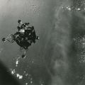 Vintage print of the "SPIDER" lunar module from the Apollo 9 mission