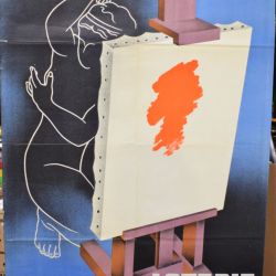 Cercle Artistique lottery poster designed by Roger Gerson