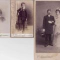 Collection de photographies de Charles Brandebourg fils, portraits de mariage et de famille, vers 1890