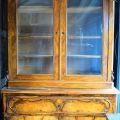SECRETAIRE bibliothèque en noyer
