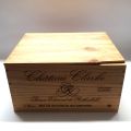 Six bouteilles Château Clarke, Baron Edmond de Rothschild, millésime 2006, caisse bois