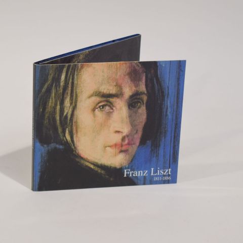 Coffret CD collector Franz Liszt avec timbre édition limitée P&T Luxembourg