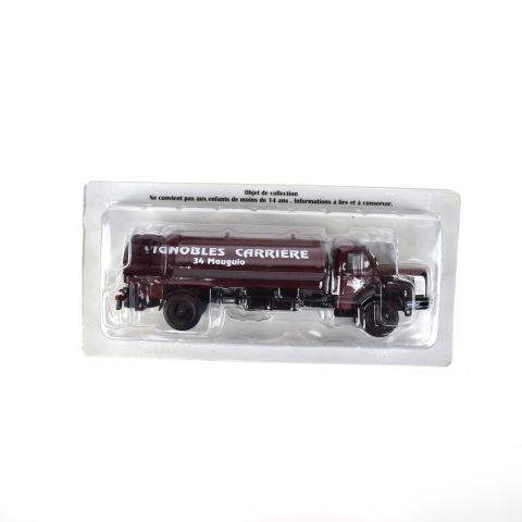 Camion Vignobles Carrière 34 Mauguio, boîte d'origine, bon état, collection Hachette