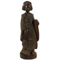 Statuette en régule : Geisha japonaise, fin XXe siècle, hauteur 43 cm