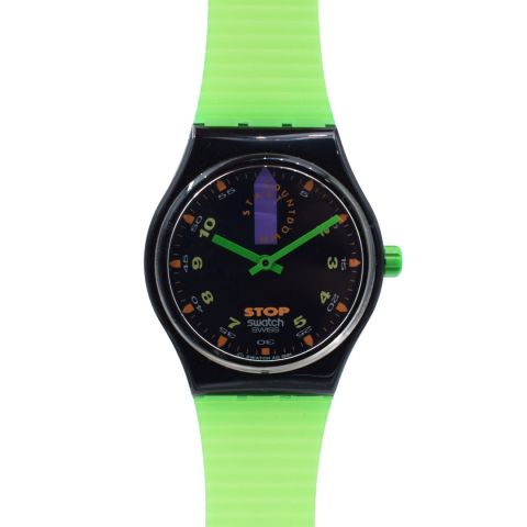 SWATCH SSB 100 : Montre de la collection STOP de 1991