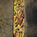 Skateboard Bip Bip Coyote 2024 : art et design inspirés des Looney Tunes