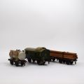 Ensemble de wagons Märklin échelle O : citerne Esso et fourgon à bagages