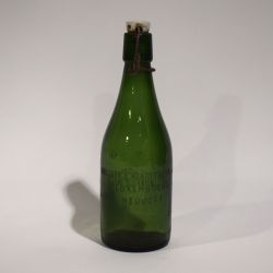 Bouteille de bière ancienne de la Brasserie Henri FUNCK & Cie. Luxembourg