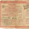 Bond issued by the Interoceanic Canal Company, historical document from 1888