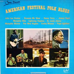 American Festival Folk Blues - Double vinyl album in excellent condition