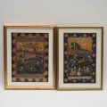 Enluminures indiennes du XXe siècle sur le thème de la chasse