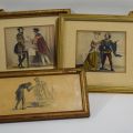 Gravures colorées de la Renaissance et dessin galant du XIXème siècle