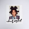 Photographie polaroid de Basquiat, 11 x 9,5 cm