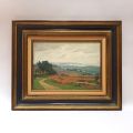 Lionel Floch, Côte bretonne: oil on panel signed, 28.5 x 37 cm