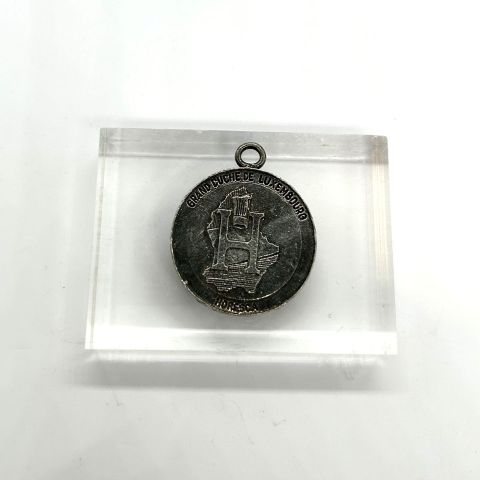 Médaille "Promolux" HORESCA en bronze argenté, diamètre 39 mm avec bélière