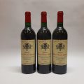 Set mit 3 Flaschen Haut-Médoc Château Ludon Pomiès Agassac, Jahrgang 1995