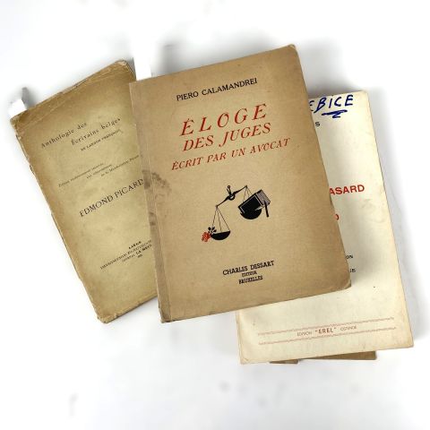 Anthologie des écrivains belges et œuvres sur la justice et les jeux