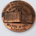 Médaille commémorative bronze 1er siège Haute Autorité Communauté Européenne, signée GC, 1992