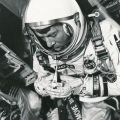 (NASA. GEMINI 6. SHIRRA Jr) Mission Gémini 6: LAastronaute Walter M. Shirra Jr