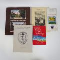 History of Differdange: books, documents and fold-out map from the 90s