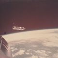 NASA space rendezvous: AGENA module, vintage chromogenic print, 1966