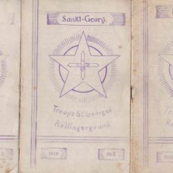 Exceptional reunion of the first 4 numbers of the Troupe St-Georges Rollingergrund