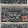 Collection of 12 postcards "Aerial view of Luxembourg" (1932-1934)