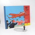 (TINTIN - EN AVION TINTIN), #08, AVION ROUGE "L'Ile Noire" & DUPONT