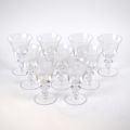 Ensemble de 28 verres en cristal de Bretagne et Villeroy & Boch à vendre