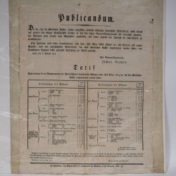 New tariffs and acceptance of different currencies during the defense of Paris, 1814