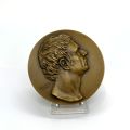 Bronzene Gedenkmedaille auf den 5. Todestag von TUN