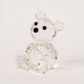 Ourson Swarovski en cristal avec boîte de protection d'origine, référence #A 7664 NR 044