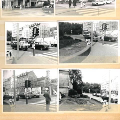 Photographies 70s : Démolition Bibliothèque Nationale, Naissance Banque de Luxembourg, Boulevards encombrés