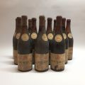 Sélection de 12 bouteilles de Volnay-Mitan 1er Cru, millésime 1964 exceptionnel