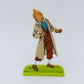 (TINTIN - COLLECTION ARCHIVES TINTIN), "Les 7 boules de cristal", Figurine Tintin Métal Relief 5,5 cm