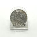 50-franc Leopold III coin, Belgium 1939, 835‰ silver, in very fine condition