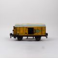 Gelber Märklin Jamaica-Wagen, Ref. 17921, 27 cm, mit Achsen und Kabine.