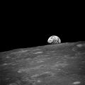 Apollo 8 : Vue époustouflante de la Terre depuis l'orbite lunaire