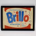 Lithographie Warhol Brillo Soap Pads, édition limitée 3/20, encadrée