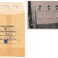 Tirage photographique signé d'Andy Warhol, numéroté et gaufré, 10 x 7 cm
