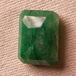 Natural Emerald 7.36 Ct, octagonal cut, IGL certified