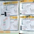 Large collection of euro stamps and French franc stamp sheets, 1980–1990