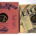 (HOMOCORD DISCS) Set of 2 78 rpm records