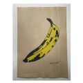 Andy WARHOL, Banana, Ink drawing