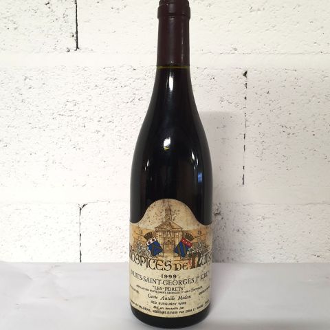 Bouteille 1er Cru "Les Porets" 1999 des Hospices de Nuits-Saint-Georges