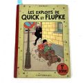 Quick et Flupke : Les exploits, première série, édition originale de 1949 en très bel état