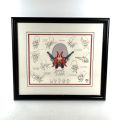 Cellulo of Sam the Pirate, Looney Tunes, signed, numbered, with certificate, 1998