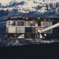 Spektakuläre Aufnahme des Space Shuttle Columbia und des LDEF während der STS-32-Mission