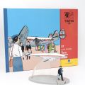 (TINTIN - EN AVION TINTIN), #27, AVION AIR INDIA "Tintin au Tibet" & HADDOCK